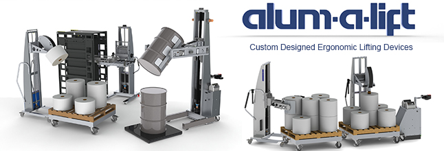 Alum-a-lift Custom Ergonomic Lifts
